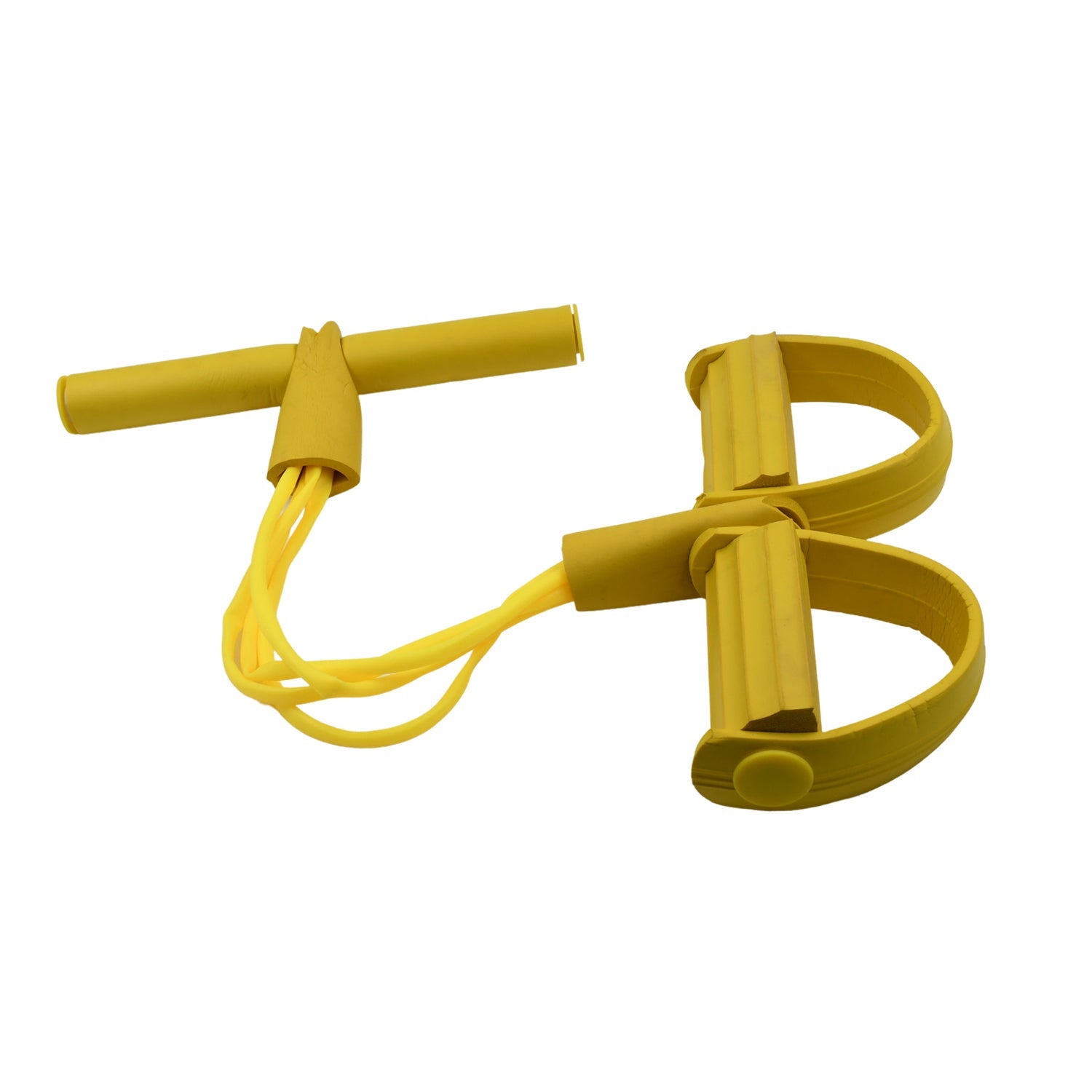 Multi-purpose pull string exerciser for body training. Multi-purpose pull string exerciser for body training.